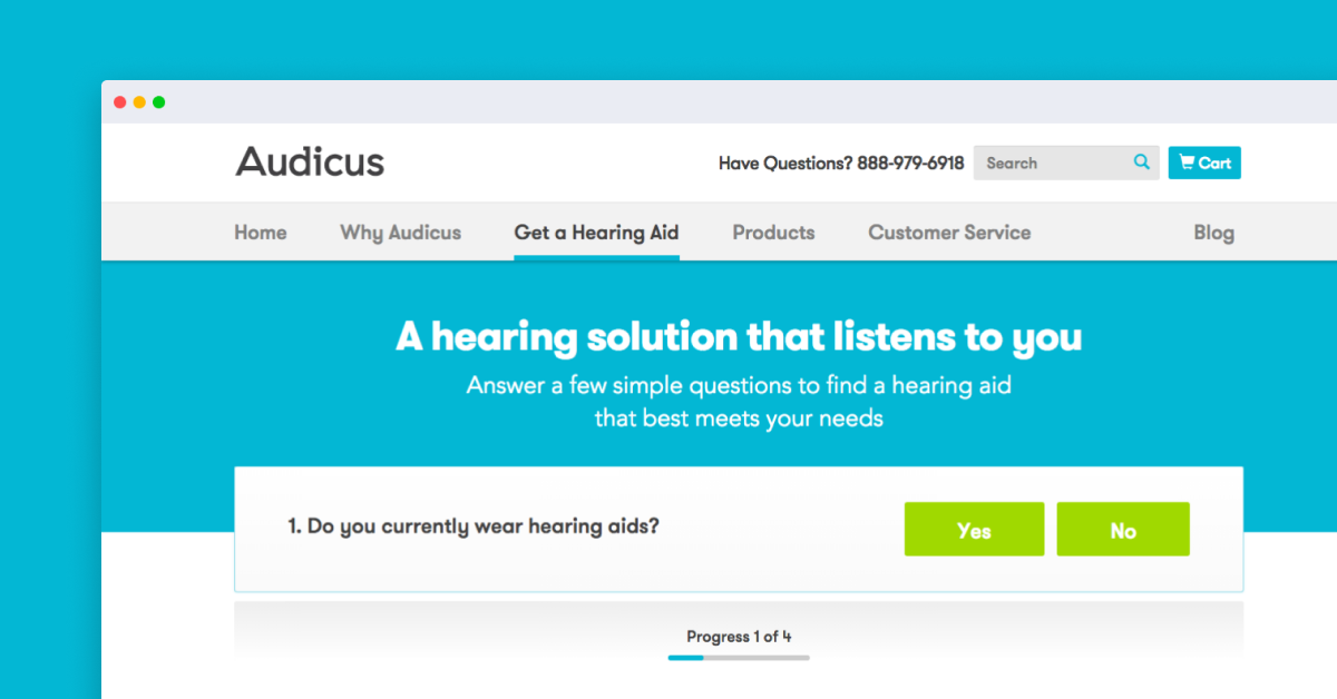 Audicus: Hearing Aid Wizard